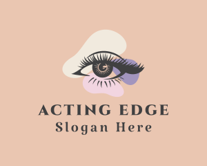 Beauty Eyelashes Makeup logo design