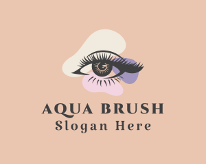 Beauty Eyelashes Makeup logo design