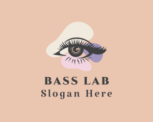 Beauty Eyelashes Makeup logo design