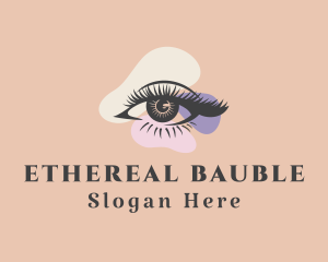 Beauty Eyelashes Makeup logo design