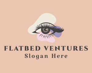 Beauty Eyelashes Makeup logo design