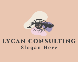 Beauty Eyelashes Makeup logo design