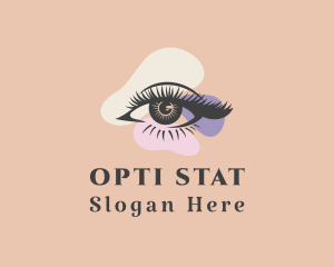 Beauty Eyelashes Makeup logo design