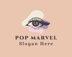 Beauty Eyelashes Makeup logo design