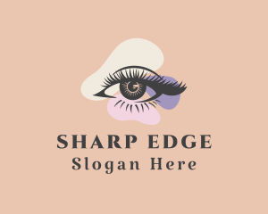 Beauty Eyelashes Makeup logo design