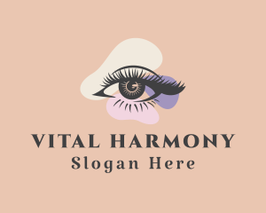 Beauty Eyelashes Makeup logo design