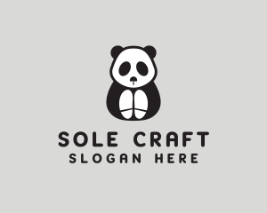 Panda Shoe Sole logo design