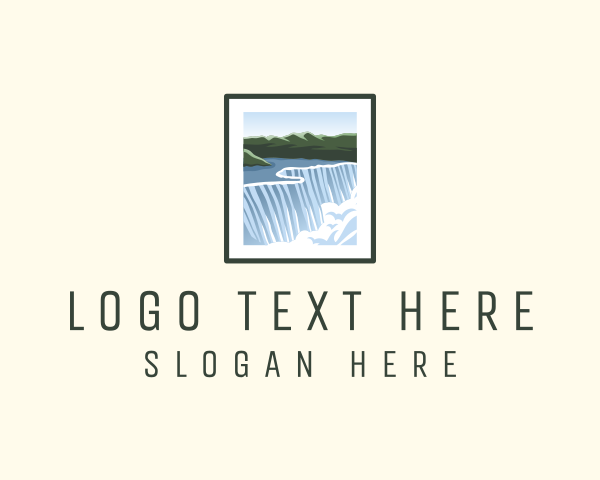 Post Stamp logo example 2