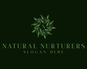 Environmental Nature Wellness logo design