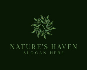 Environmental Nature Wellness logo design