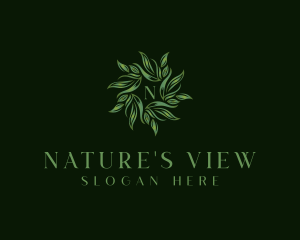 Environmental Nature Wellness logo design