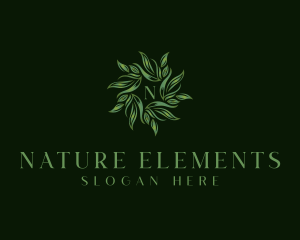 Environmental Nature Wellness logo design