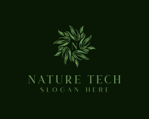 Environmental Nature Wellness logo design