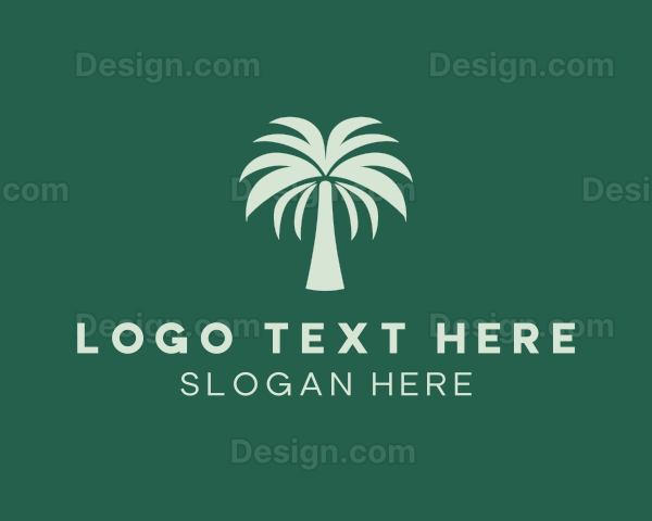 Coconut Eco Tree Logo