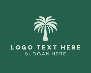 Coconut Eco Tree  Logo