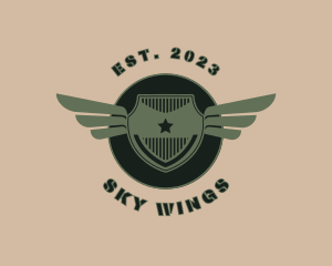 Aviation Air Force logo design