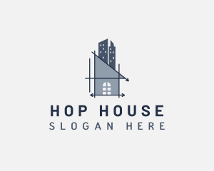 Architect House Building logo design