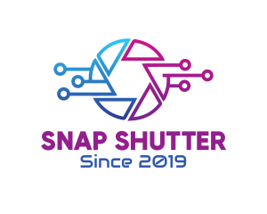 Digital Photography Shutter Lens logo