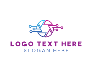 Digital Photography Shutter Lens logo
