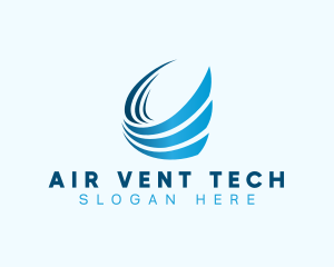 Air Breeze Cooling logo design