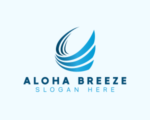 Air Breeze Cooling logo design