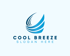 Air Breeze Cooling logo design