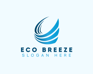 Air Breeze Cooling logo design