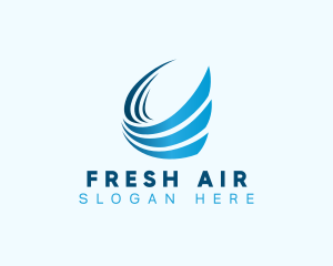 Air Breeze Cooling logo design