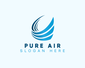 Air Breeze Cooling logo design