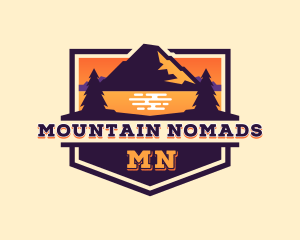 Mountain Lake Vacation logo design