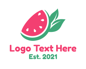 Vegan Watermelon Fruit Stand  logo