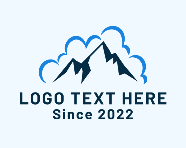 Cloud logo example 3