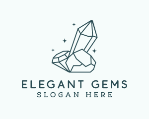 Diamond Gem Jewelry logo design