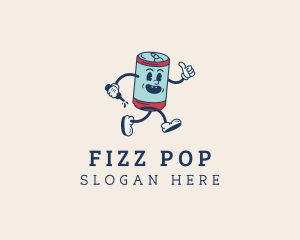 Retro Soda Drink  logo design