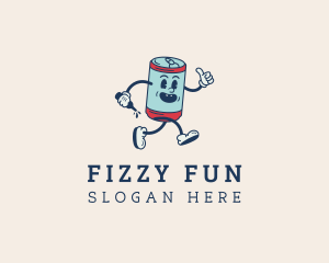 Retro Soda Drink  logo