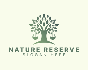 Natural Tree Law logo design