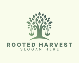 Natural Tree Law logo design