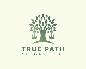 Natural Tree Law logo design