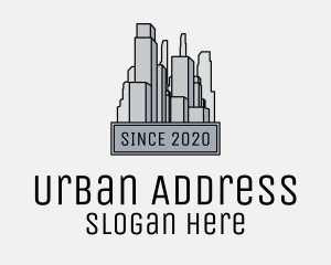 Urban City Buildings  logo design