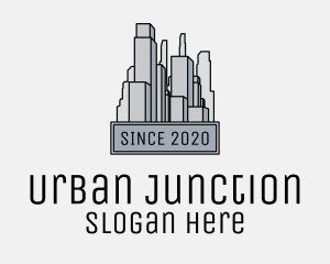 Urban City Buildings  logo design