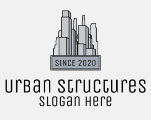 Urban City Buildings  logo design