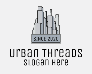 Urban City Buildings  logo design