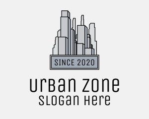 Urban City Buildings  logo design