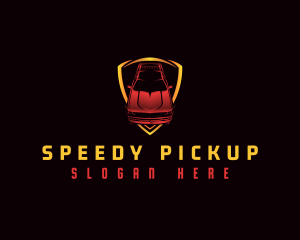 Pickup Truck Car logo