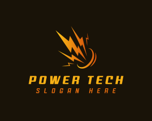 Lightning Bolt Power Logo