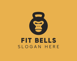 Monkey Kettlebell Fitness logo design