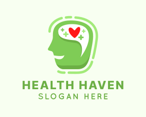 Heart Mental Health logo design