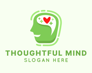 Heart Mental Health logo design