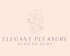 Naked Waxing Salon logo design