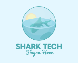 Whale Shark Ball  logo design